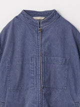 Stand collar work blouson 2