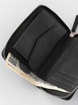 Zipper short wallet