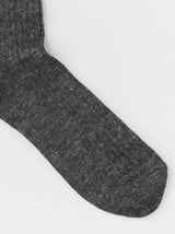 Rib short socks (Men's)