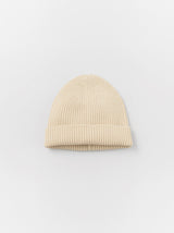 Simple rib knit cap