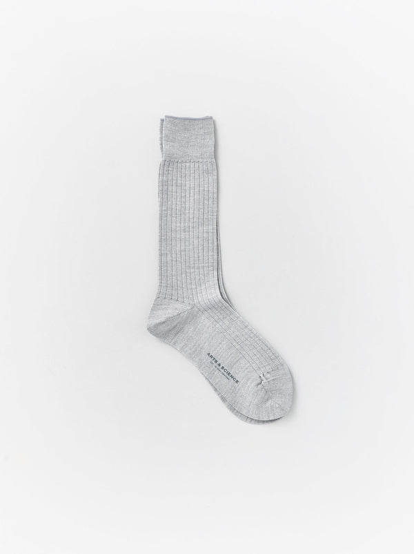 Plain rib socks (Women's)