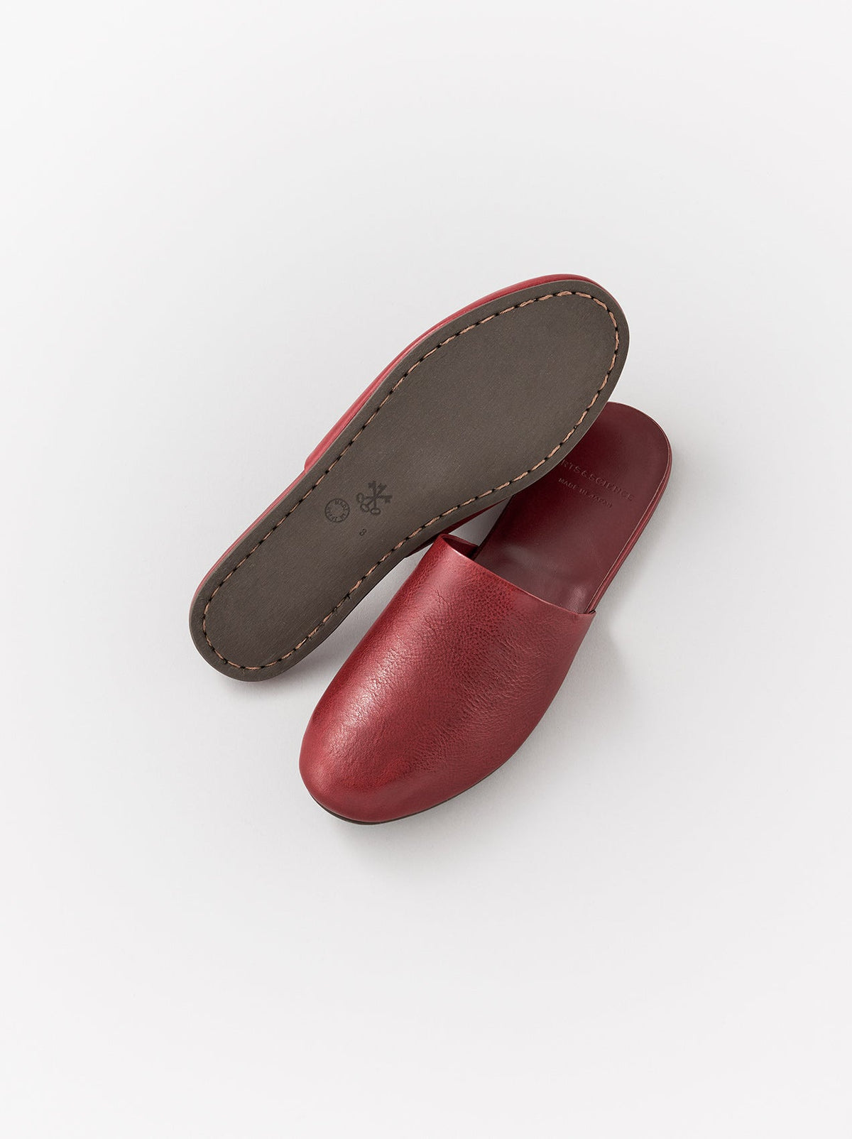 arts&science Lowheel slip-on 2 24AWサイズ23 Slip On Leather Shoes – La Garçonne