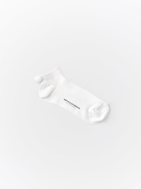 Ponpon tennis socks