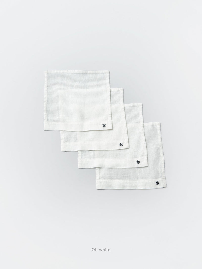 Cloth hand towel set (4P)