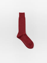 Plain rib socks (Women's)